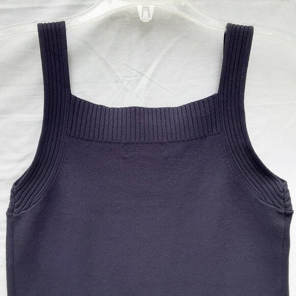 JONES NEW YORK Navy Blue NWOT Knit Tank | Size S - Picture 5 of 6